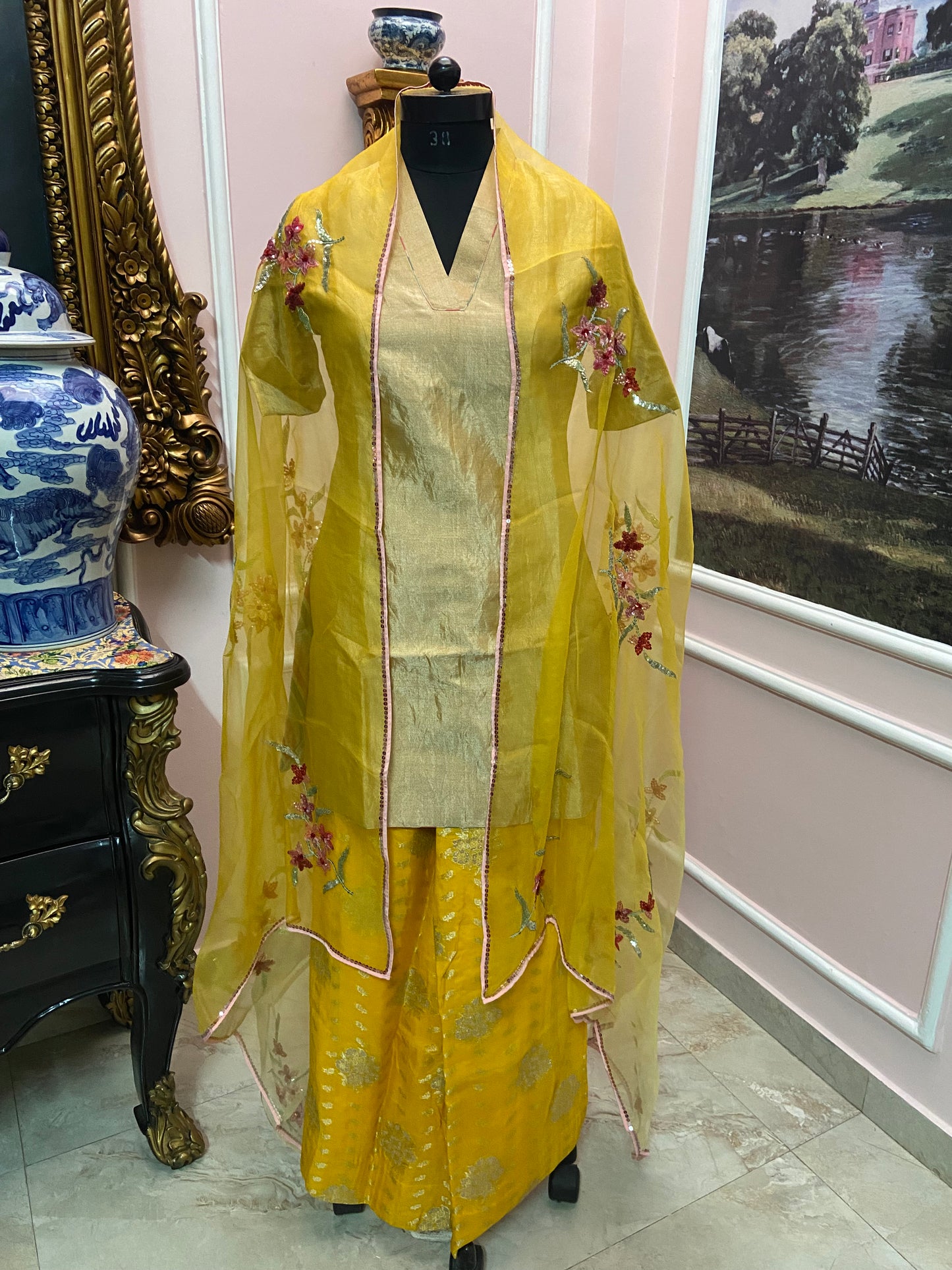 Sunshine Yellow garara set