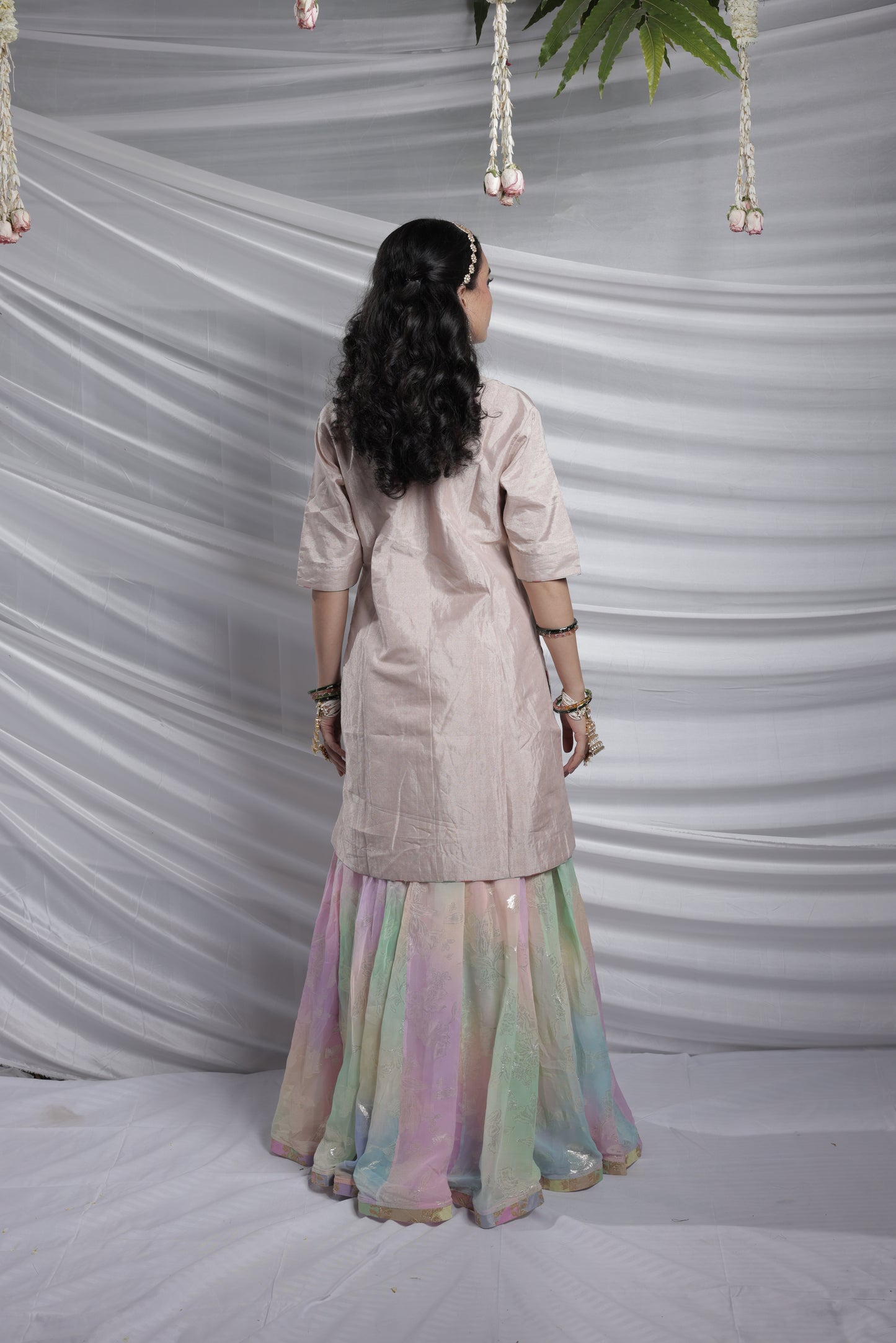 Roohani Tissue Garara Set