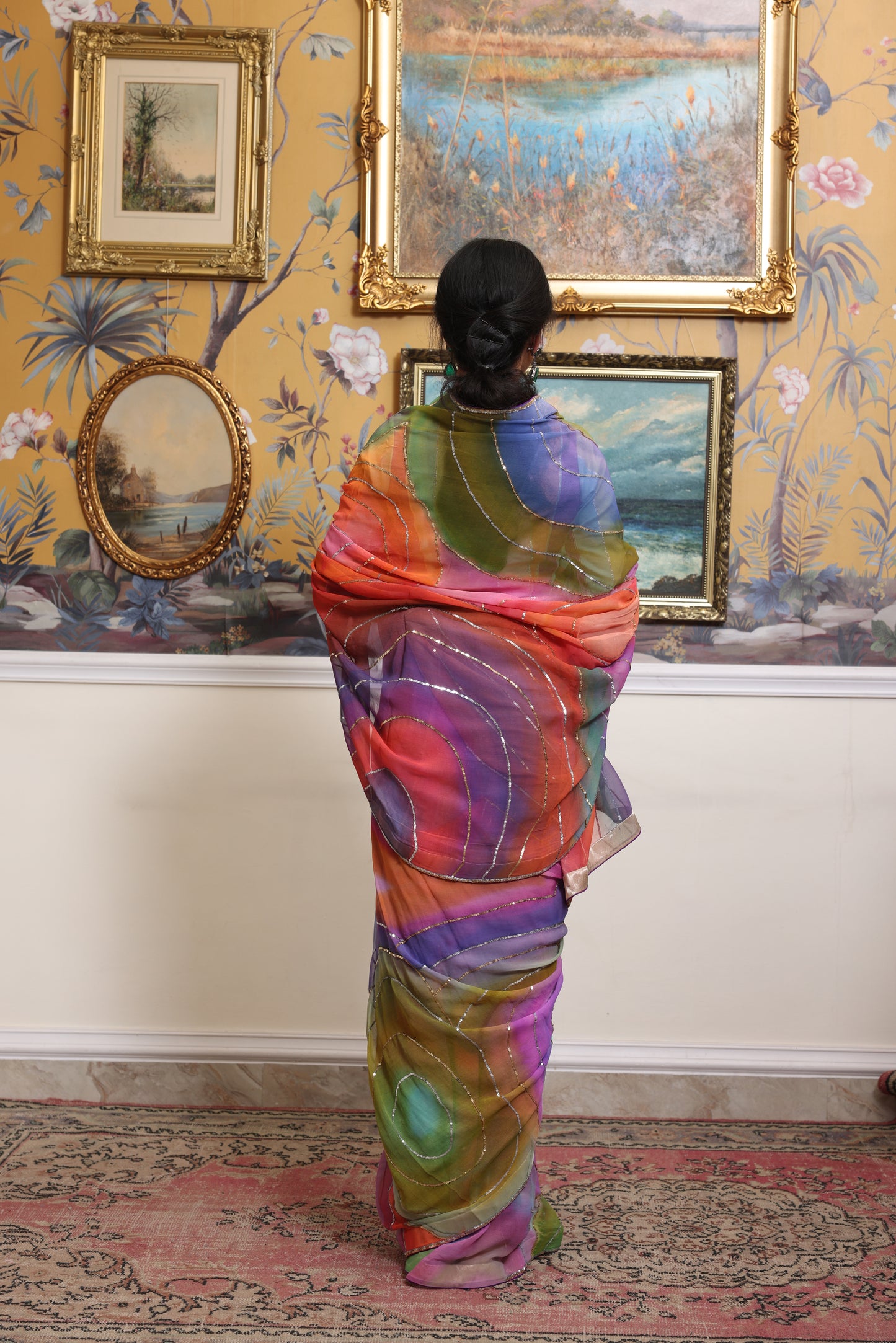 Rangeela Georgette Saree