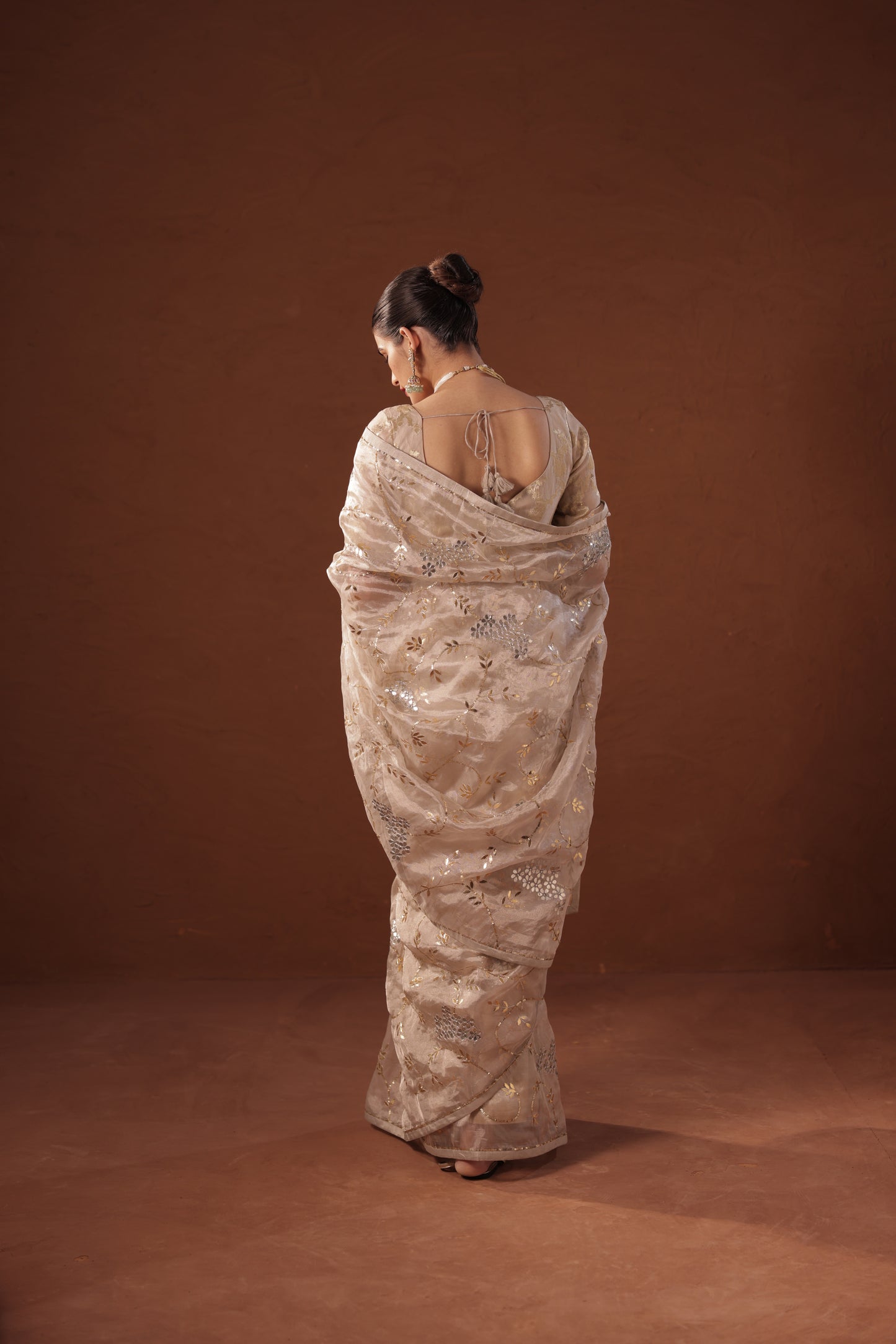 Chitra - Diwali tissue Saree