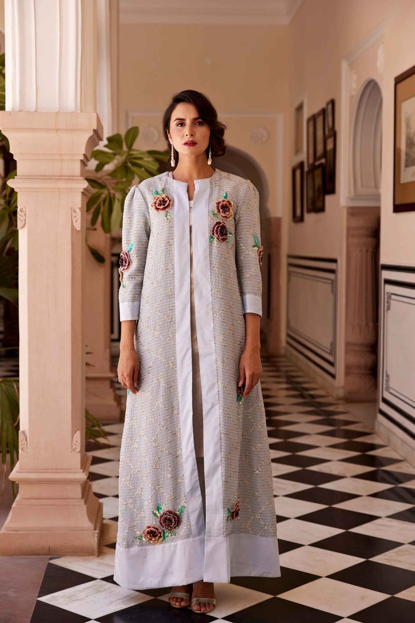 Powder Blue Bridgetta Overlay