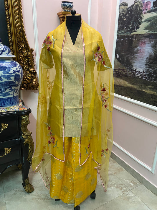 Sunshine Yellow garara set