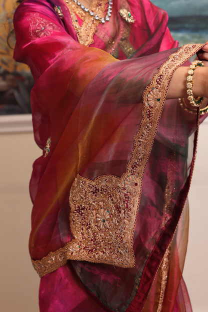 Jayati rangkat tissue saree
