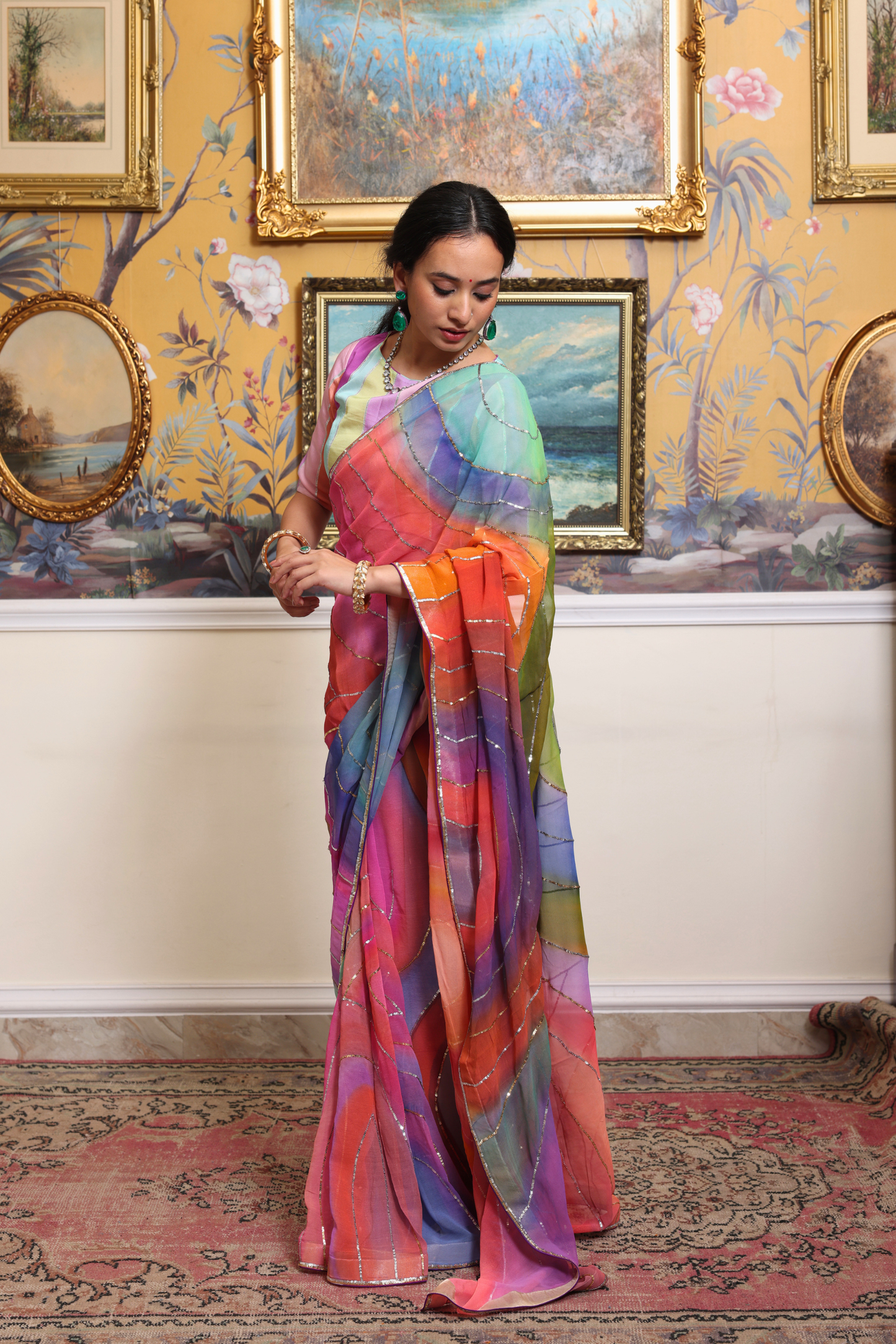 Rangeela Georgette Saree