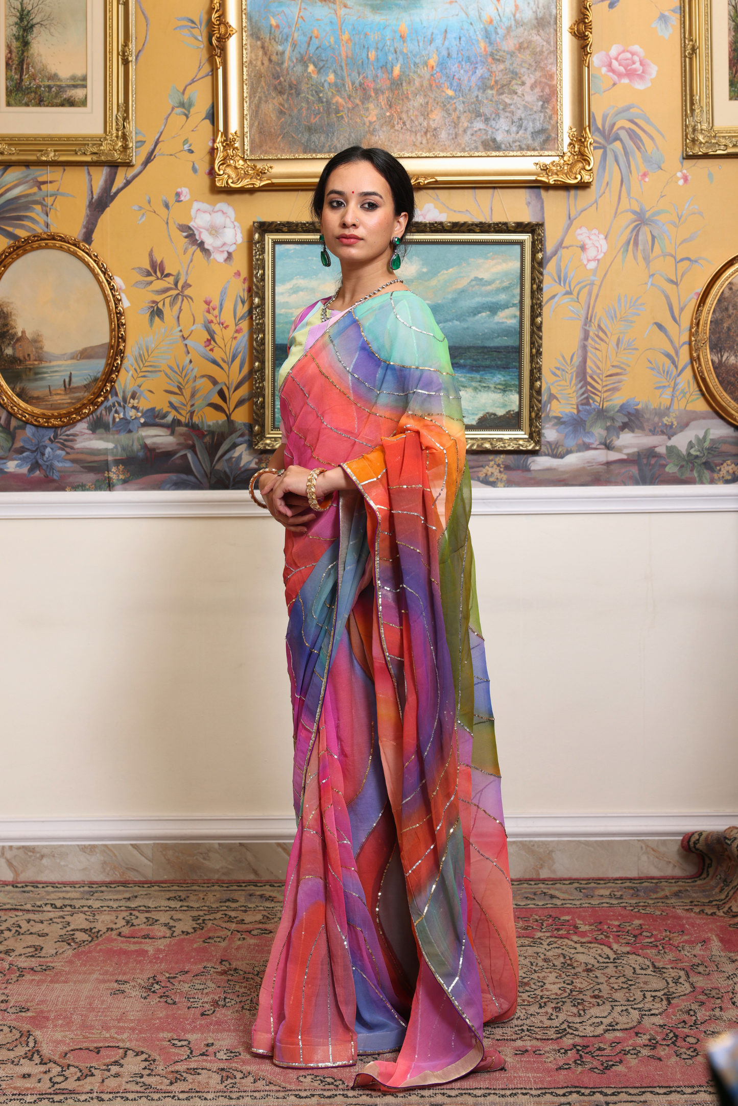 Rangeela Georgette Saree