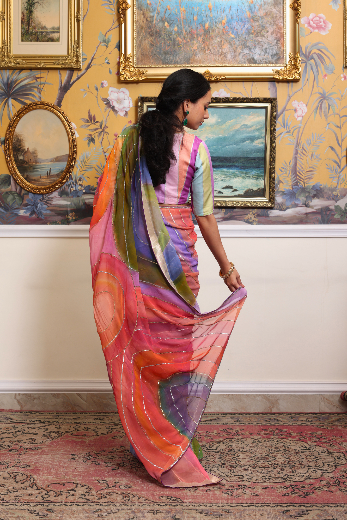 Rangeela Georgette Saree