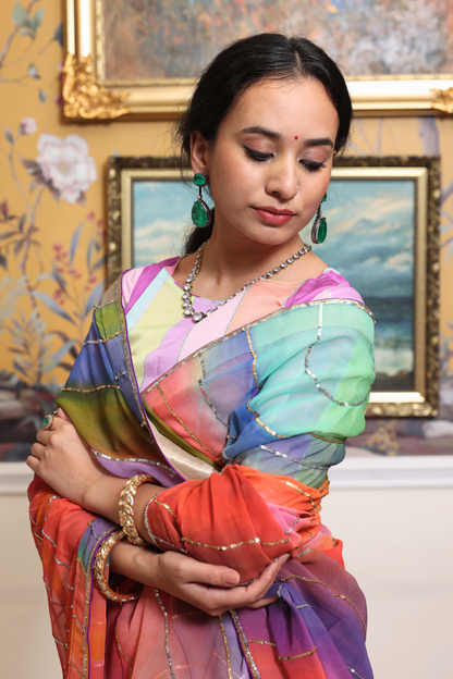 Rangeela Georgette Saree