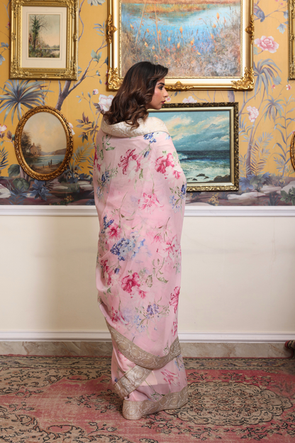 Fanny Banarasi Border Saree