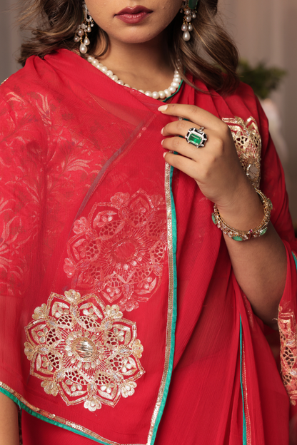 Madhumini Silk Chiffon Saree