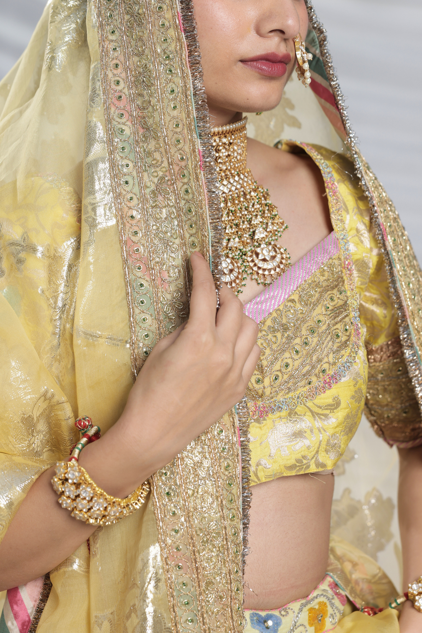Gulposh Lehenga Set