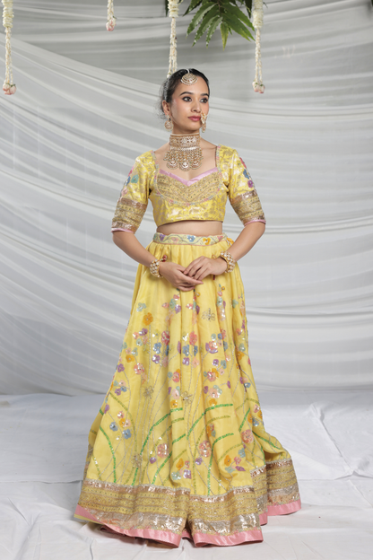 Gulposh Lehenga Set