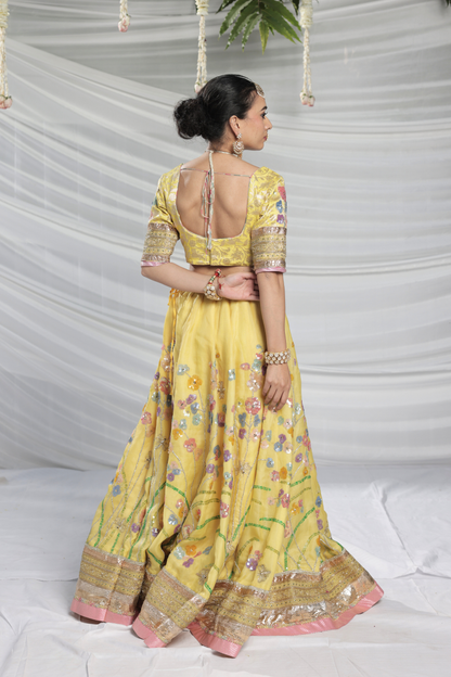 Gulposh Lehenga Set
