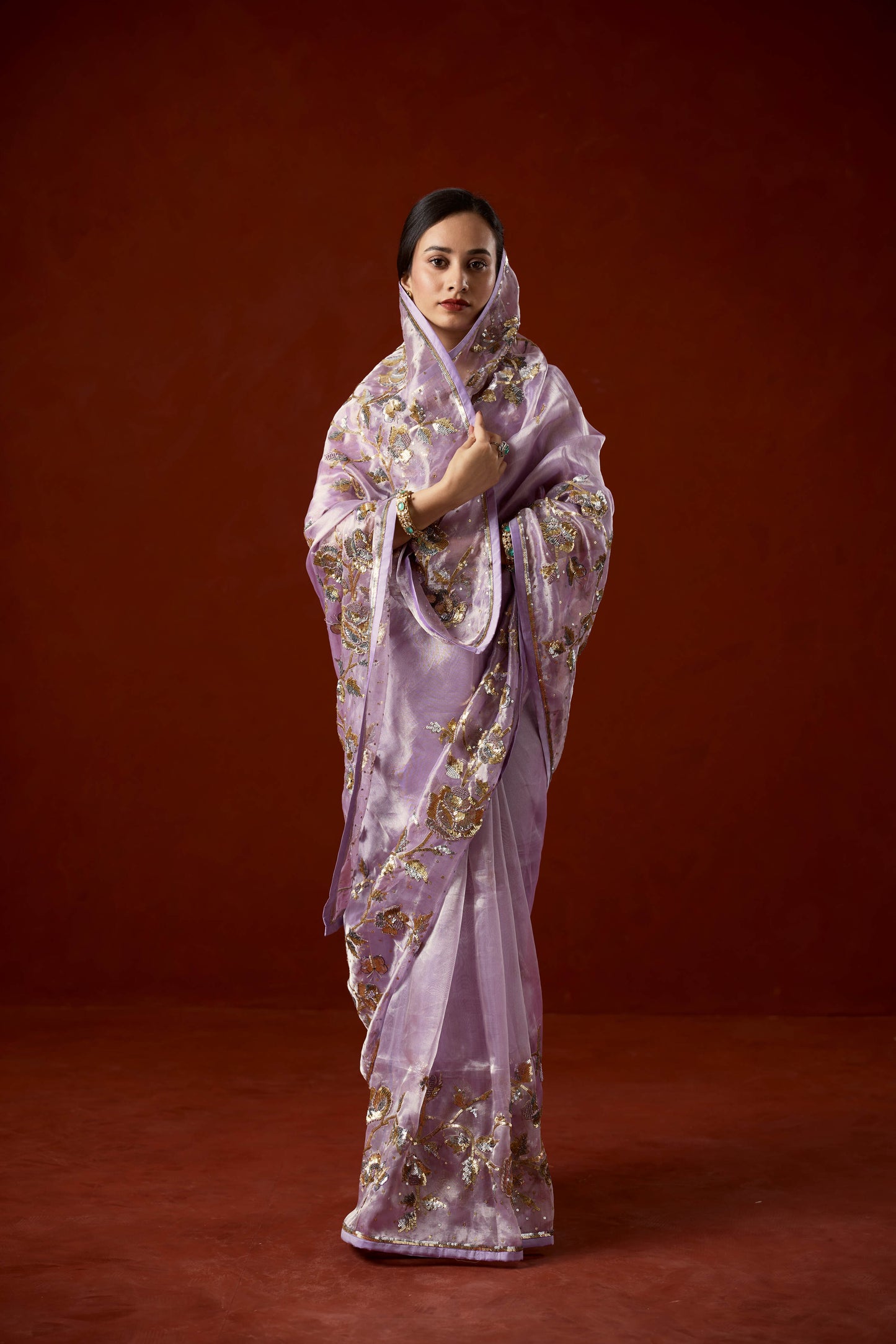 Amour tissue saree