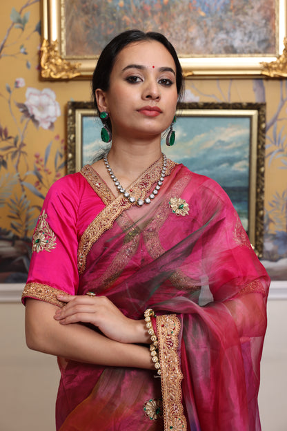 Jayati rangkat tissue saree