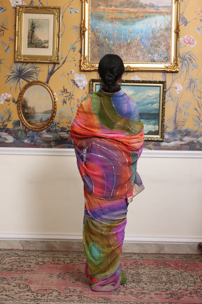 Rangeela Georgette Saree