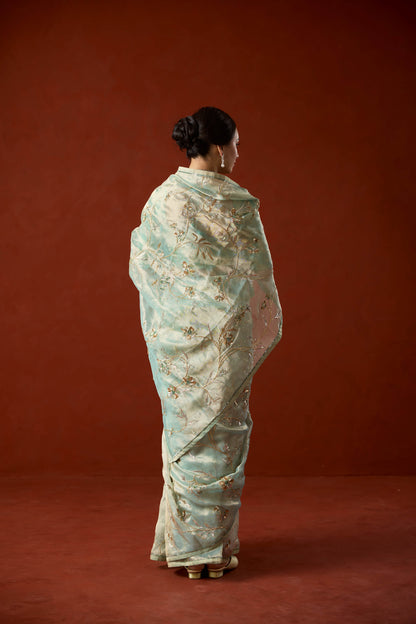 Celeste Tissue saree