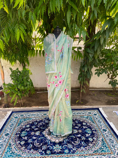 Spring Aura Organza Saree