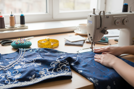 blouse stitching