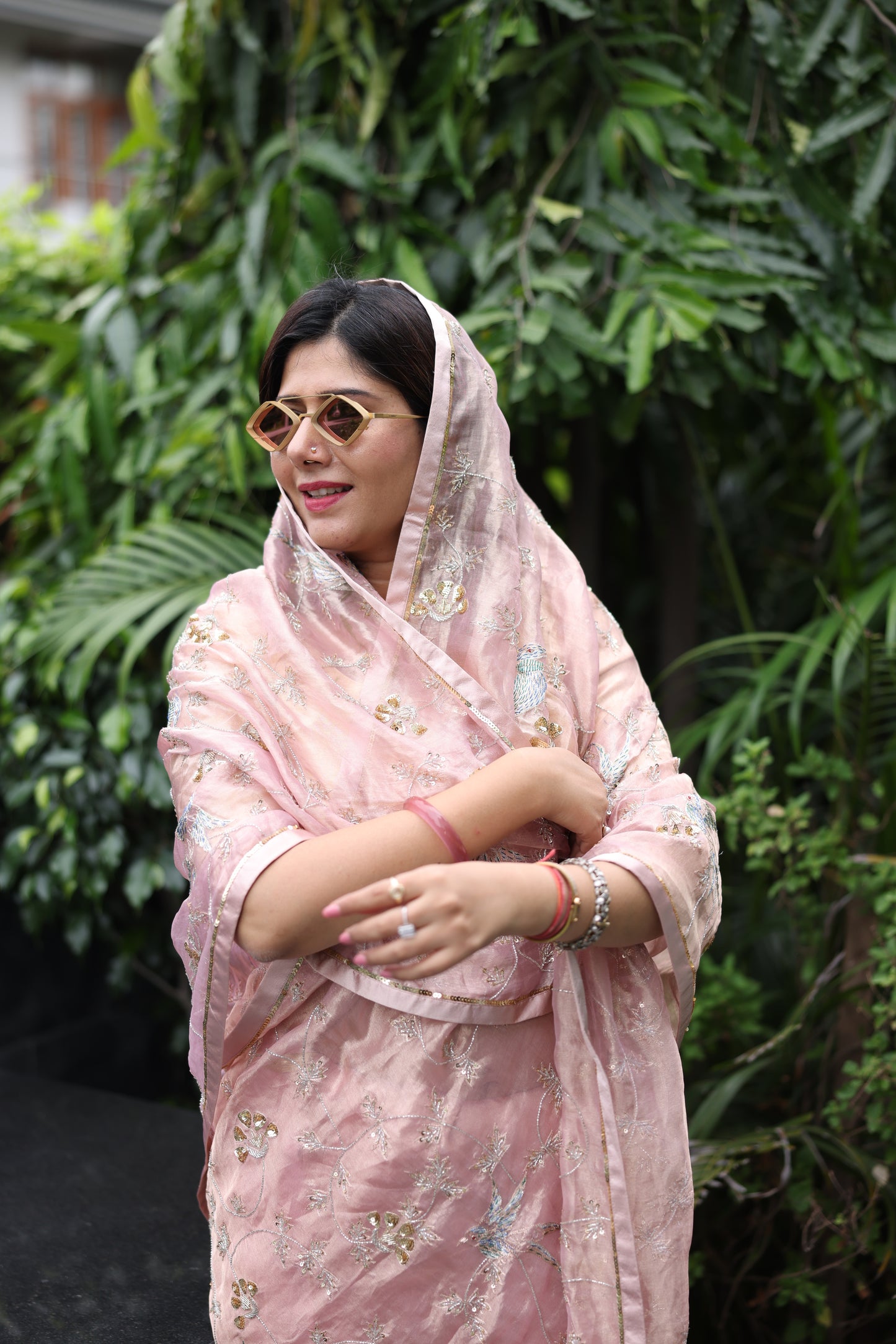 Cadance Tissue Saree