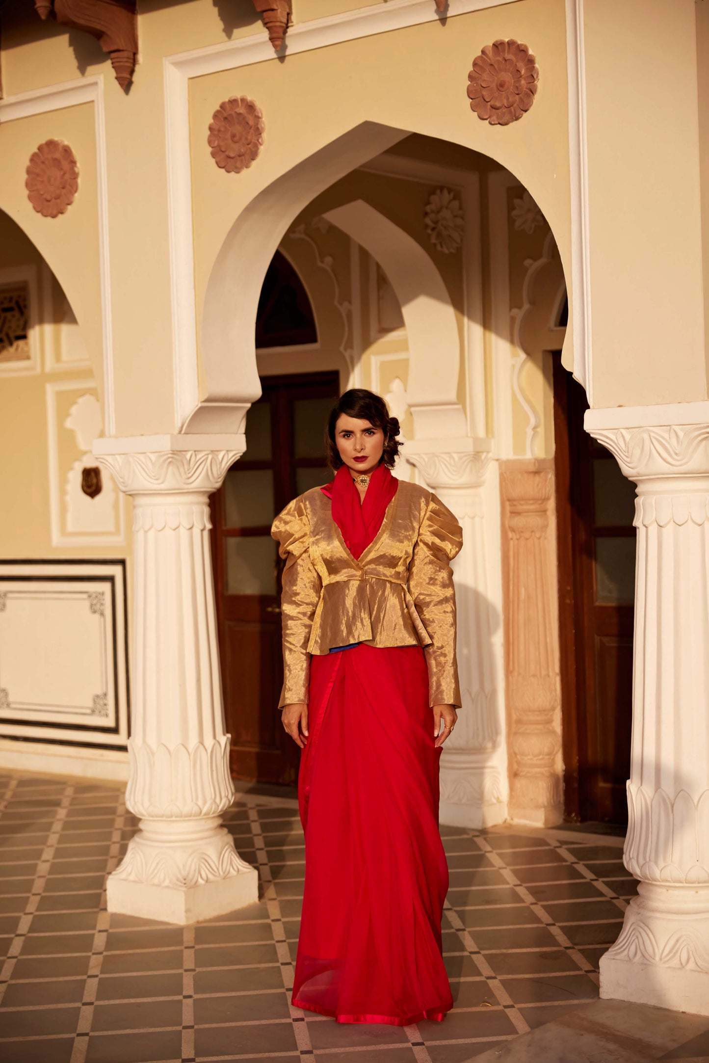 Red Ruby Saree